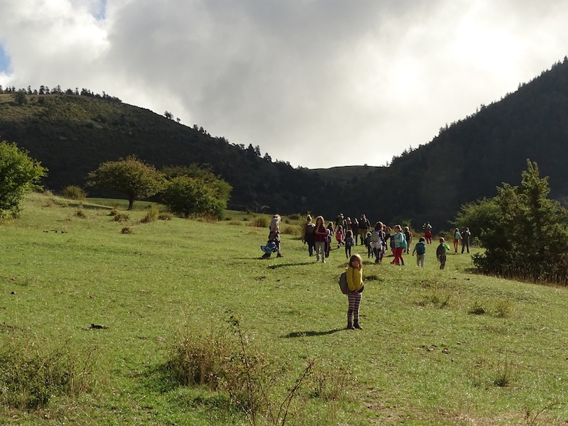 Randonnée avec les enfants au Mont Chauvet 2