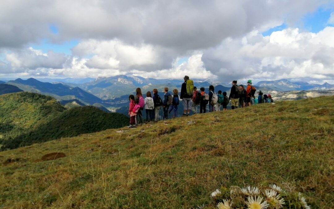 Caminando au sommet du Mont Chauvet à la Comtesse automne 2020