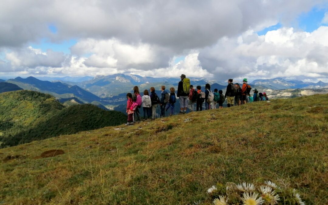 Caminando au sommet du Mont Chauvet à la Comtesse automne 2020