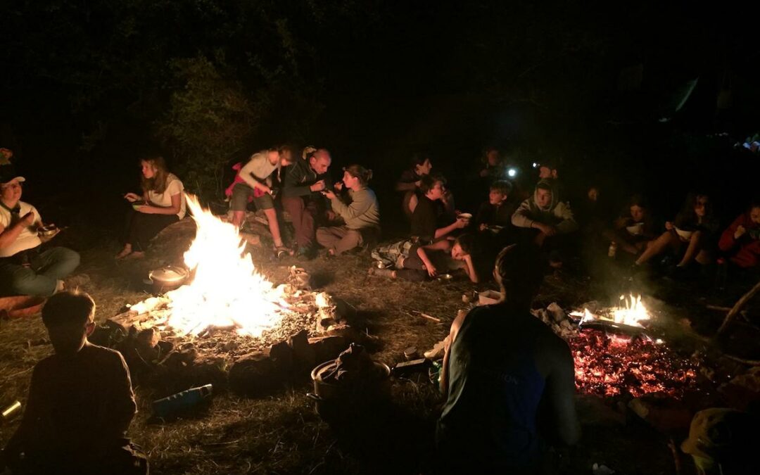 Immersion nature famille feu de camp 2019