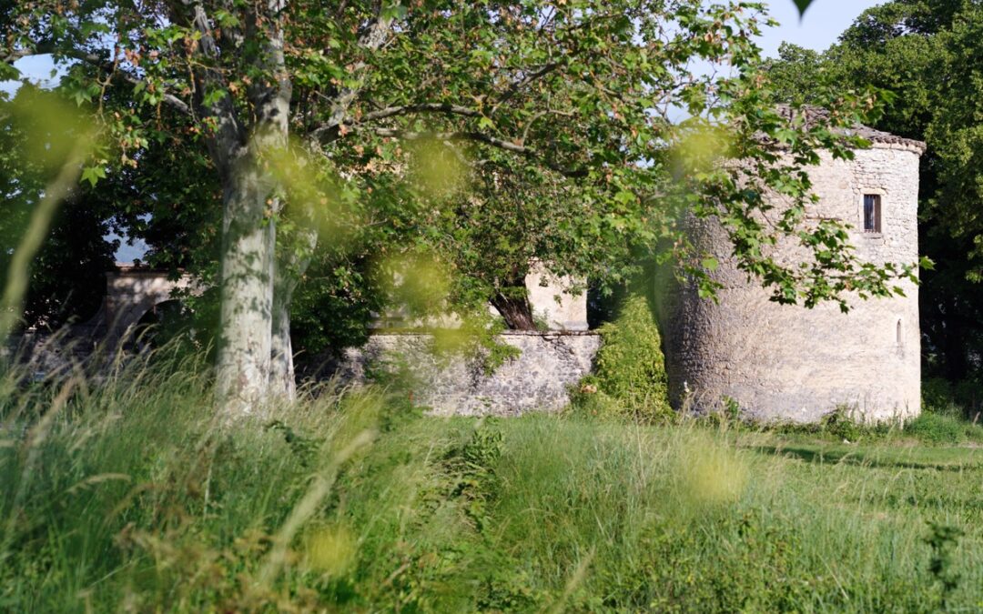 Vue extérieure du château