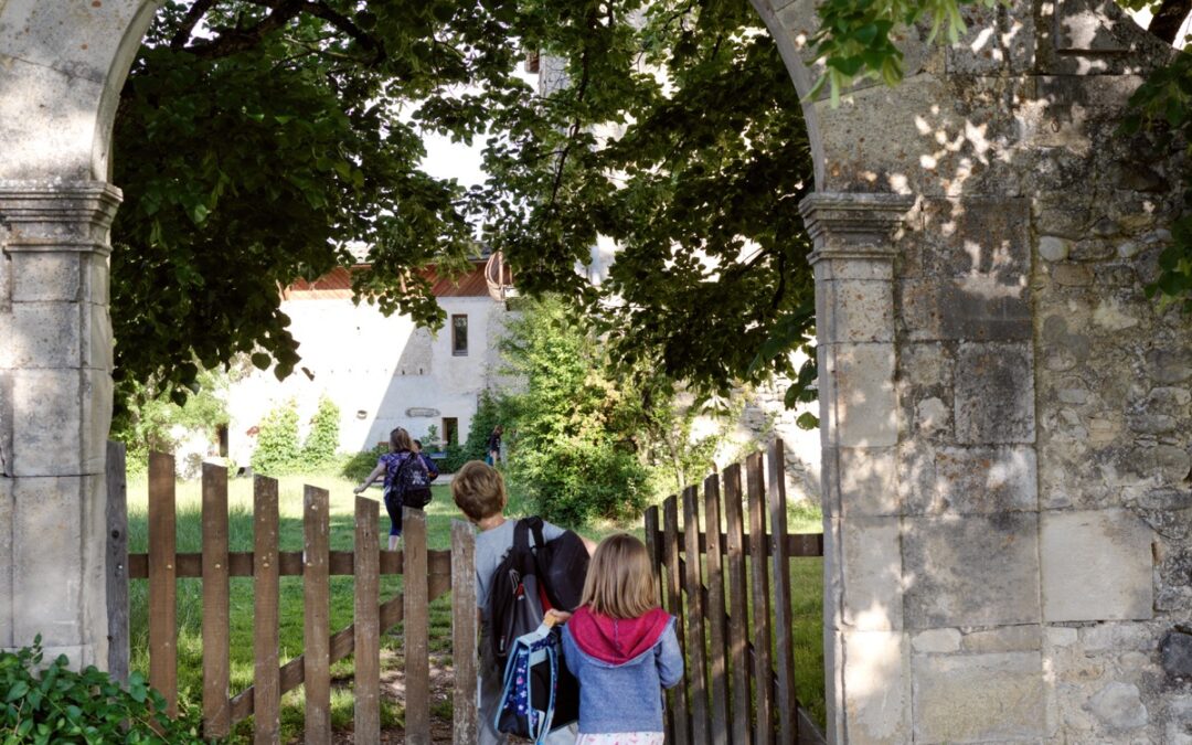 L’entrée de l’école